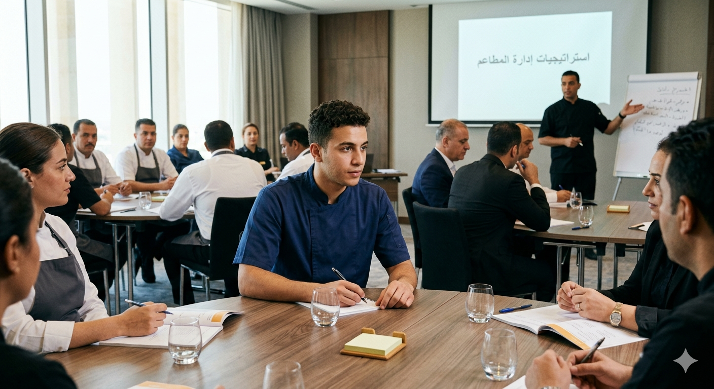 برامج تدريب موظفين المطاعم والكافيهات