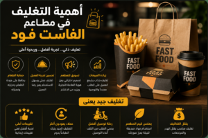 أهمية التغليف فى مطاعم الفاست فود