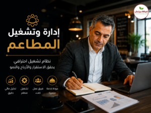 إدارة وتشغيل المطاعم والكافيهات فى مصر والسعودية