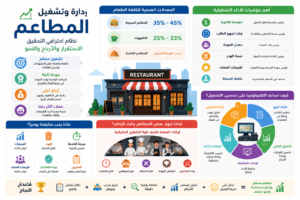 إدارة وتشغيل المطاعم والكافيهات فى مصر والسعودية