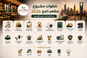 دليل تأسيس مطعم أو كافيه ناجح